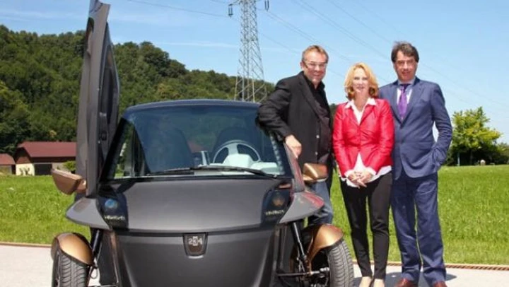KTM E3W city car elettrica