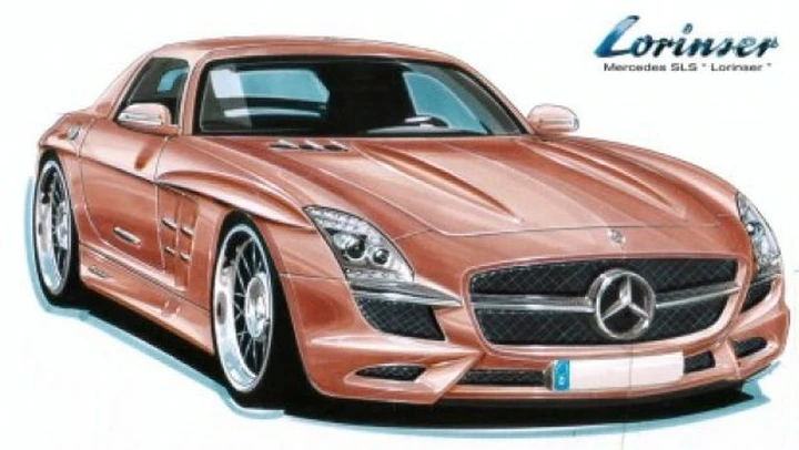 Mercedes SLS AMG: Lorinser pensa già al tuning
