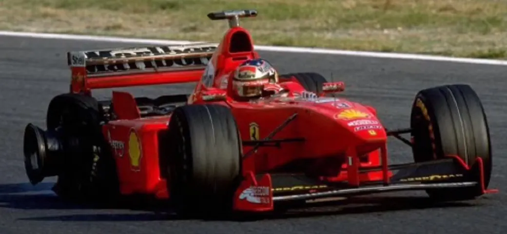 F1: la Ferrari F300 del 1998 che fu di Michael Schumacher è in vendita