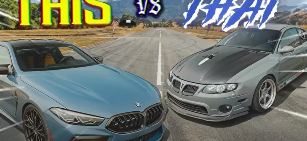 Drag race: una Pontiac GTO da 830 CV contro una BMW M8 da 900 CV [Video]