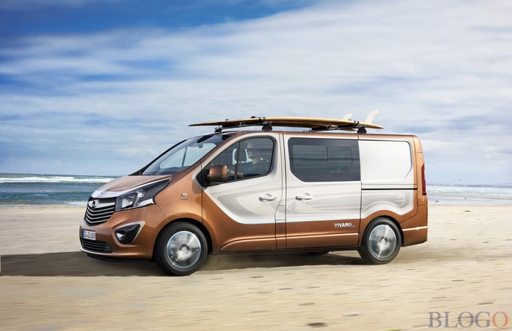 Opel Vivaro Surf Concept al Salone di Francoforte 2015