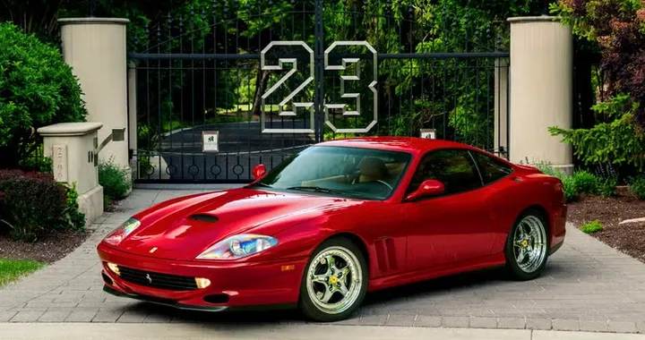 La Ferrari 550 Maranello di Michael Jordan venduta per 2,7 milioni di dollari: è record