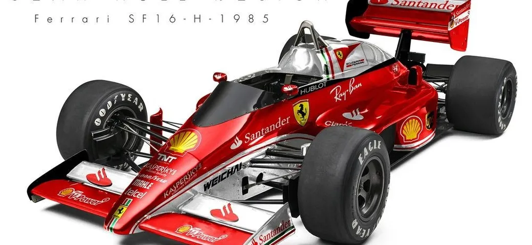 Le F1 degli anni '80 con le livree di oggi