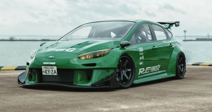 Ford Focus RS: l’interpretazione di The Kyza è super