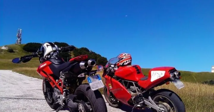 Foto del giorno: 2 rosse sul Monte Nerone