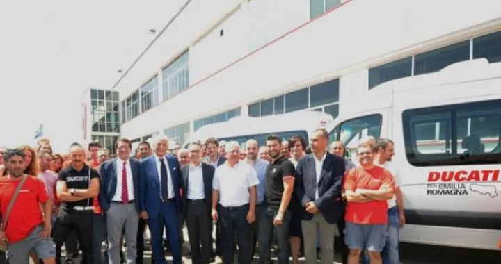 Ducati per l'Emilia