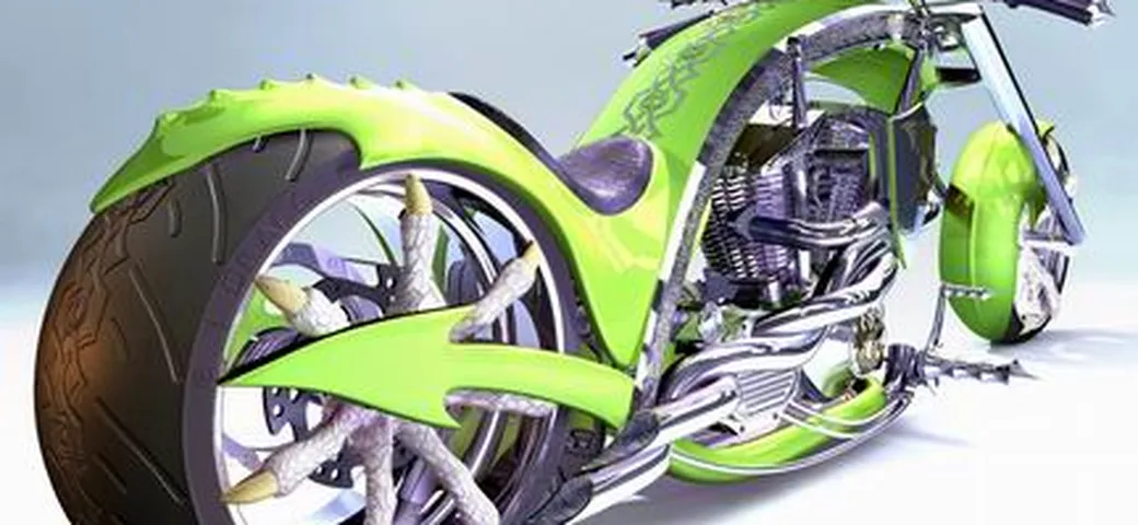 Foto del giorno: una moto veramente...bestiale