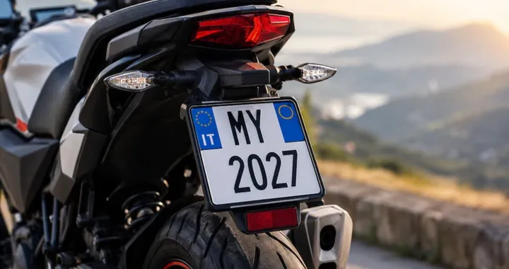 Targhe moto personalizzate in Italia: 360 euro per scegliere la sigla