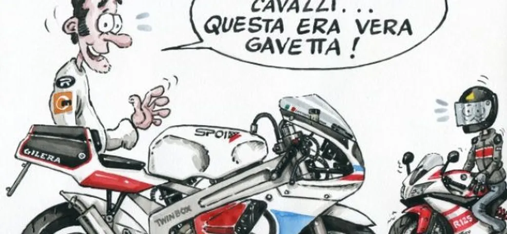 125 2T, scuola d'altri tempi