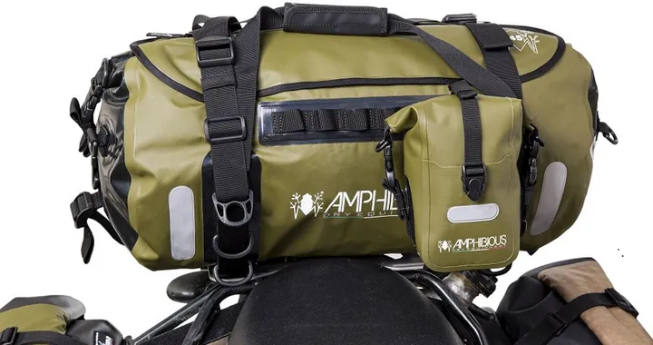 Amphibious Voyager, borsone da moto per lunghi viaggi