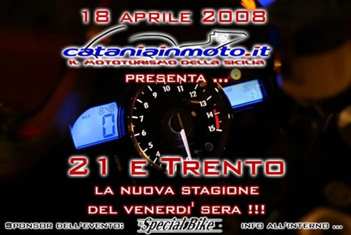Catania in moto presenta, 21 e Trento