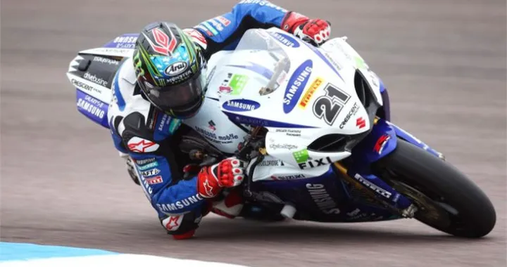 John Hopkins sulla Ducati Panigale nel campionato British SuperBike