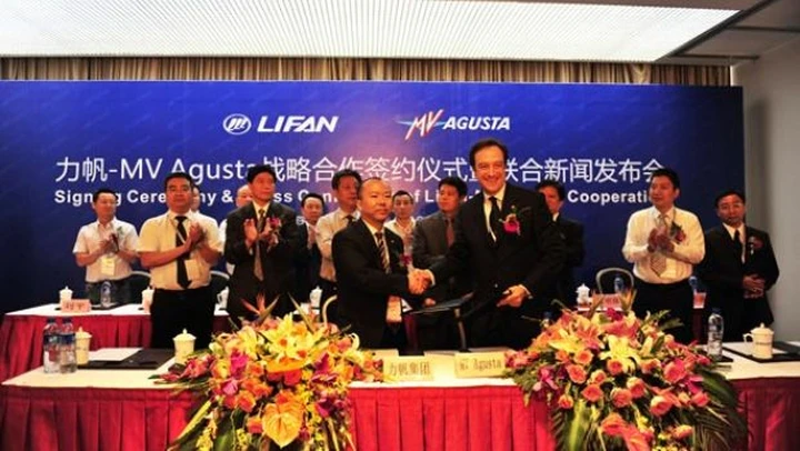 MV Agusta sbarca in Cina