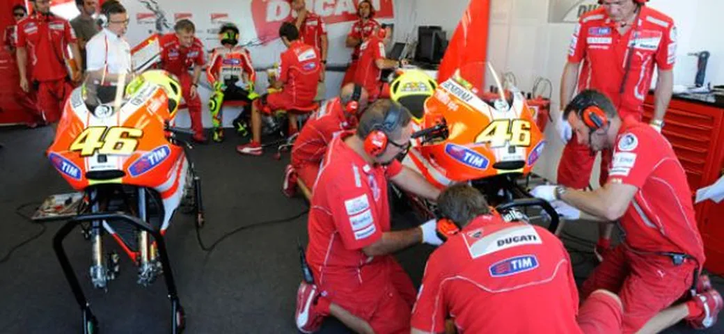 Ducati e Rossi al Mugello per lavorare al 2012