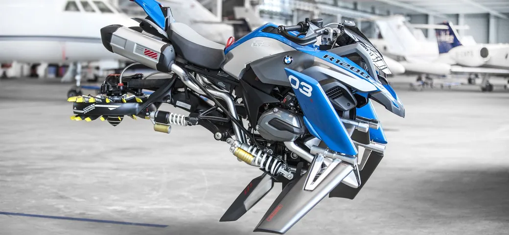 Hover Ride, il concept di LEGO e BMW Motorrad