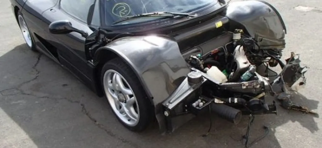 La Ferrari F50 incidentata? E' sta venduta all'asta per 330.000 euro