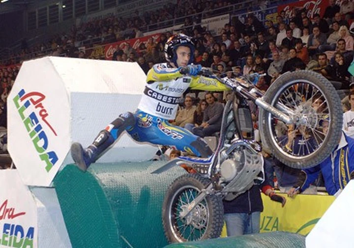 Albert Cabestany, campione spagnolo di Trial Indoor