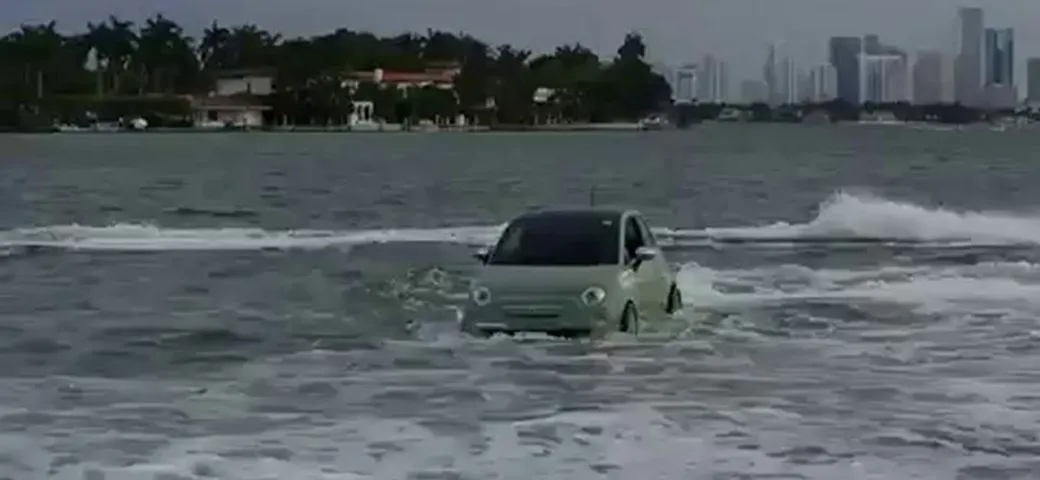 Fiat 500 Boat Miami da Miami a Chicago