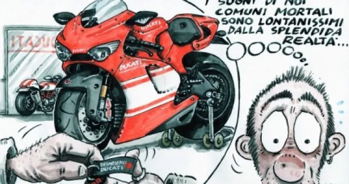 Sogno una Ducati Desmosedici. Voi?