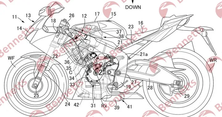 Honda: un brevetto Formula 1 applicato alle moto