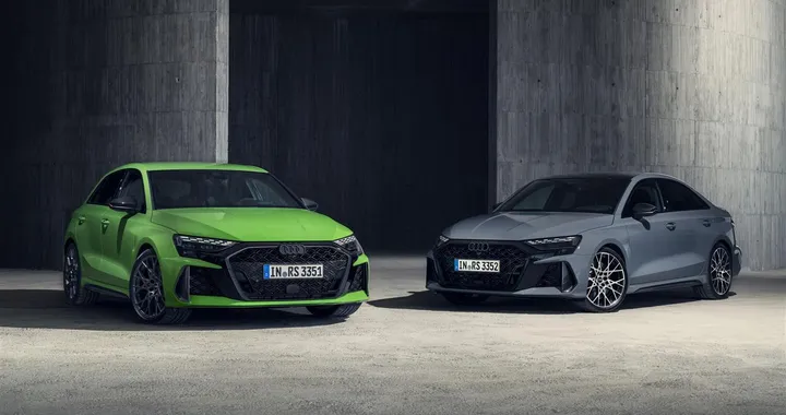 Nuove Audi RS 3 Sportback e Sedan: prestazioni estreme e design aggiornato