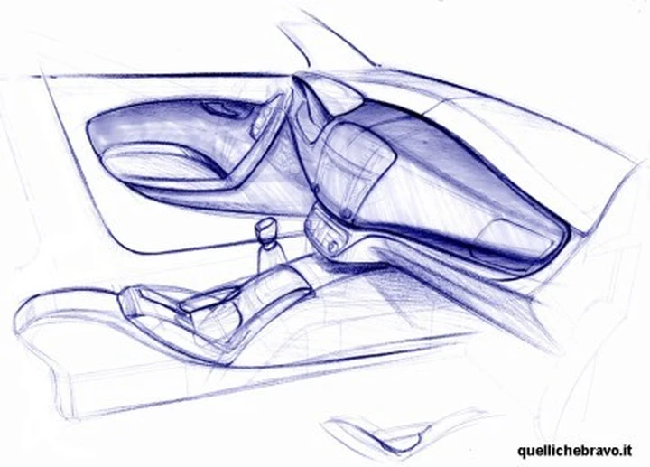 Fiat Bravo: disegni degli interni