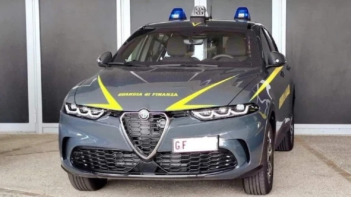 Alfa Romeo Tonale: prima immagine della versione per la Guardia di Finanza