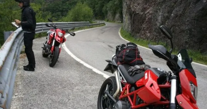 Foto del giorno: Hypermotard in Valtrebbia