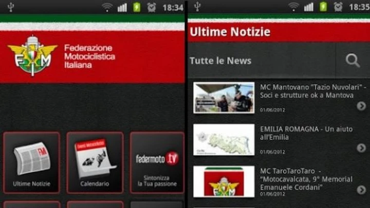 Rubrica App per motociclisti: App FMI, arriva l'app ufficiale della Federazione