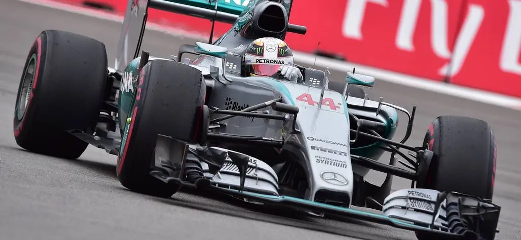 F1 GP Russia 2015 | Classifica finale | Hamilton 1°,  Vettel 2°, 3° Perez