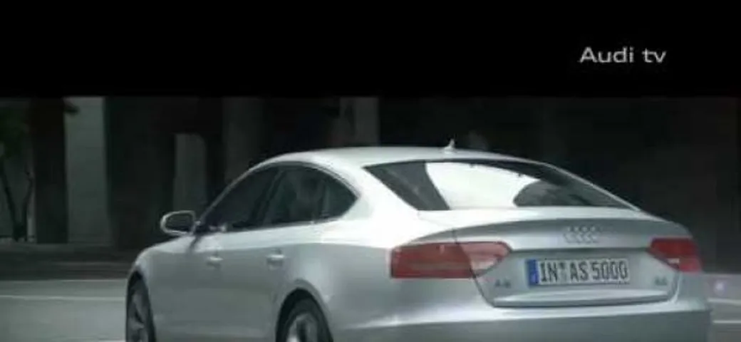 Audi A5 Sportback: ecco lo spot pubblicitario
