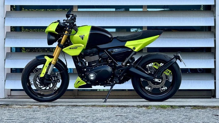 Triumph Viper 400 all'asta per Save the Children: base 8.000€