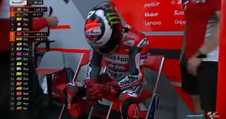 MotoGP Giappone: Jorge Lorenzo non correrà