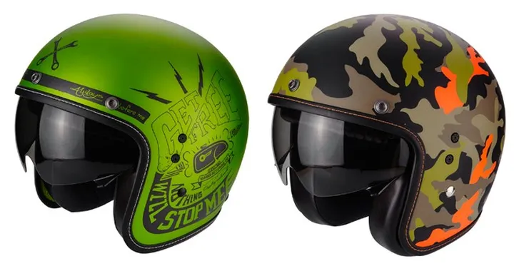 Scorpion, nuove grafiche per il casco Jet Belfast