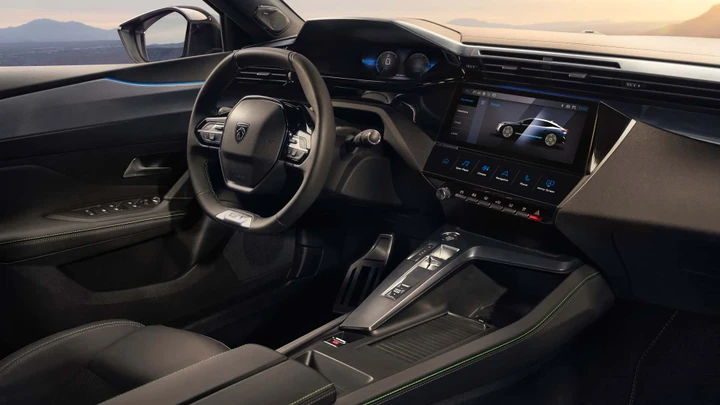 peugeot e-408 interni
