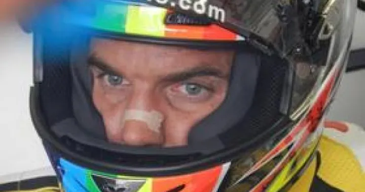 Moto2: Alex De Angelis con il team NGM Mobile Forward Racing nel 2012