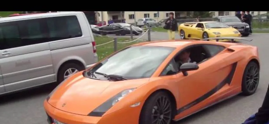 Lamborghini: i video del raduno a St. Moritz
