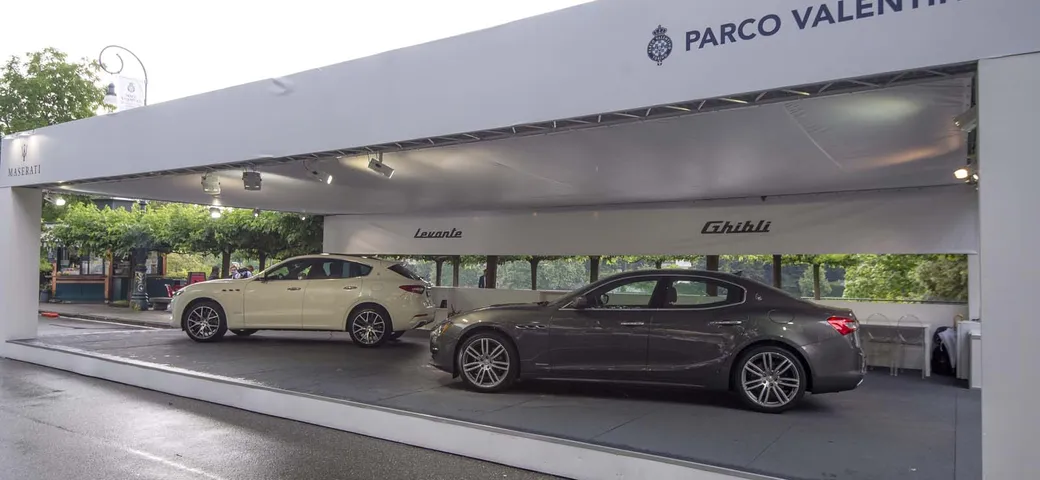 Parco Valentino 2018: Maserati, eleganza da corsa