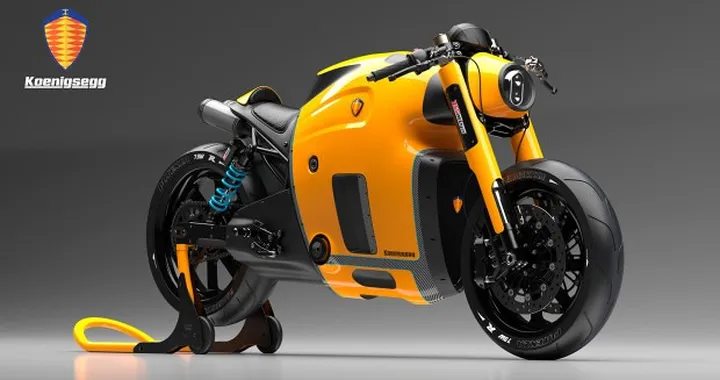 Koenigsegg Concept Bike by Burov Art: uguale alla Lotus C-01