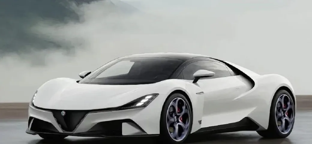 Nuova Alfa Romeo 4C: il render che guarda al futuro del Biscione