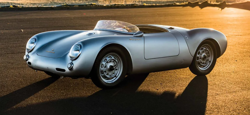 Auto storiche: una Porsche 550 RS Spyder del 1956 all'asta