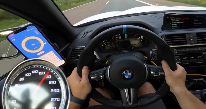 Una BMW M2 Competition da 850 CV vola in autostrada [Video]