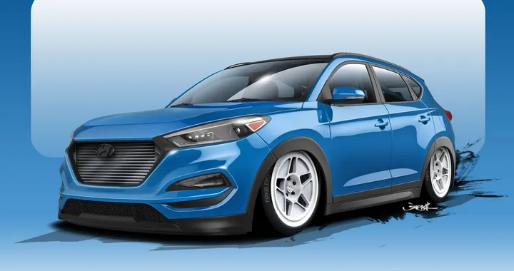 Hyundai Tucson: al Sema con 700 Cavalli