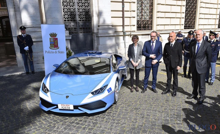 Lamborghini Huracàn consegnata alla Polizia di Stato