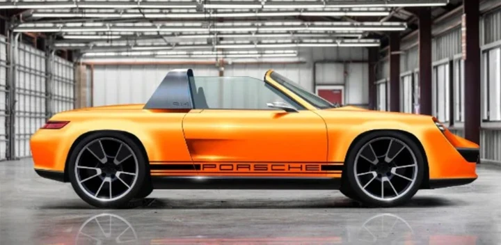 Porsche, il restomod che trasforma una Boxster in una 914