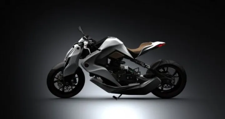 Izh-1 Hybrid Motorcycle. Concept ibrido da 34 km/l