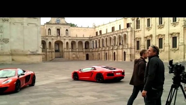 Top Gear: il dietro le quinte delle riprese a Lecce