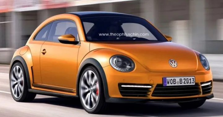 Volkswagen Beetle R: prima ricostruzione grafica