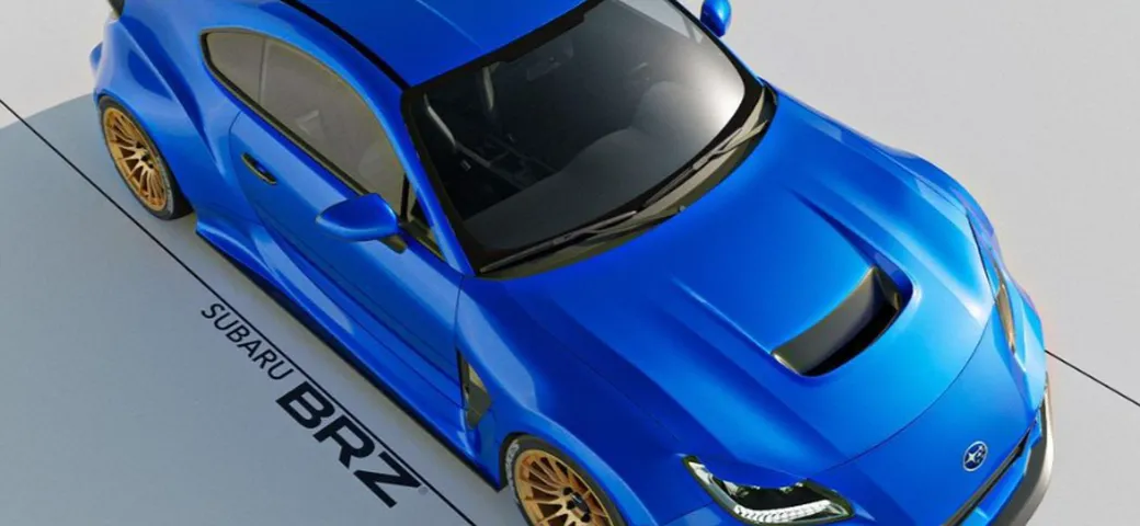 Subaru BRZ STi: i render di Avante Design