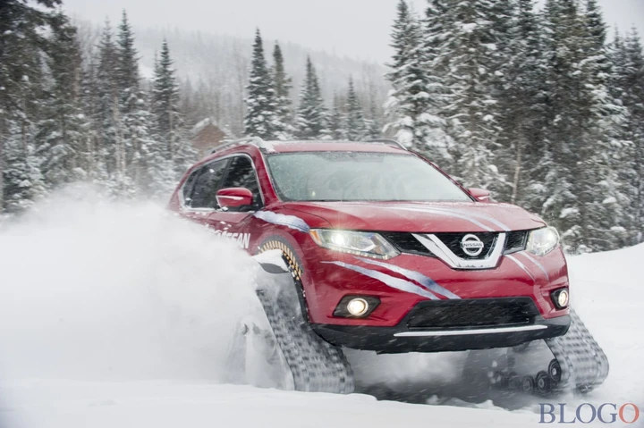Nissan Rogue Warrior: il SUV cingolato [Video]